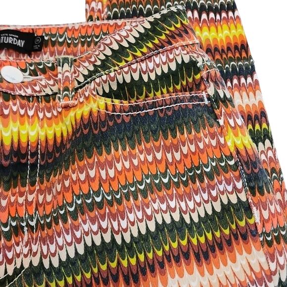 Kate Spade Saturday Geometric Print Jeans, 25 - Picture 4 of 9